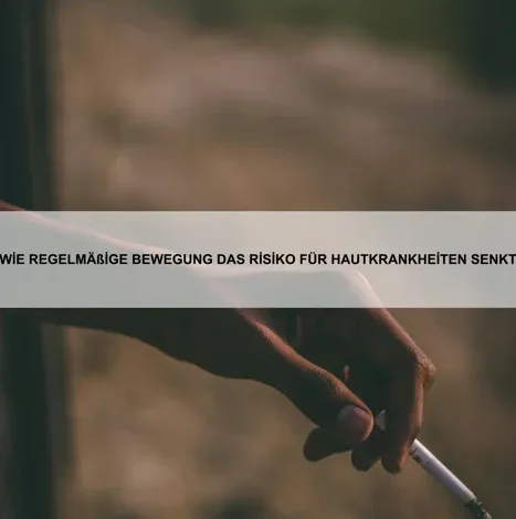 Wie regelmäßige Bewegung das Risiko für Hautkrankheiten senkt