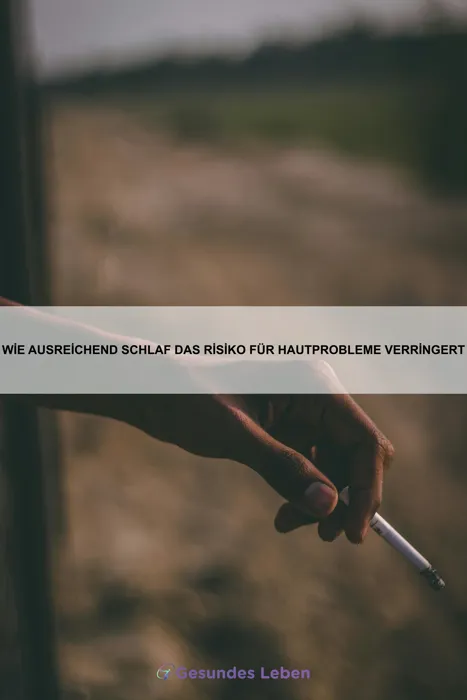 Wie ausreichend Schlaf das Risiko für Hautprobleme verringert