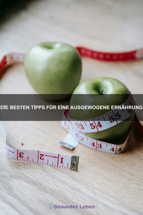 Die besten Tipps für eine ausgewogene Ernährung