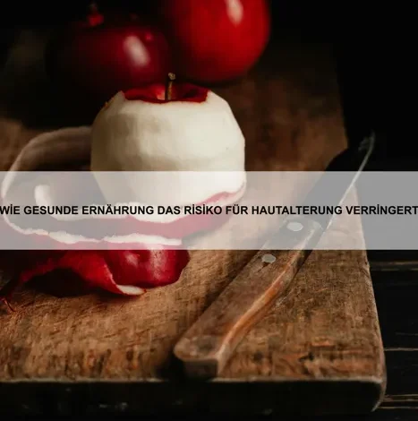 Wie gesunde Ernährung das Risiko für Hautalterung verringert