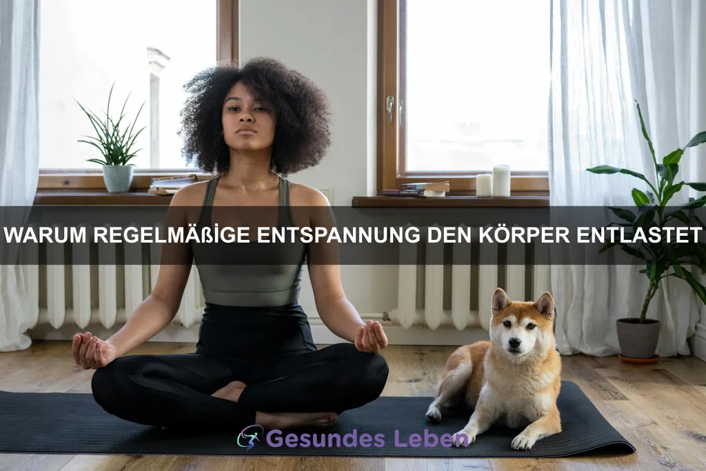 Warum regelmäßige Entspannung den Körper entlastet