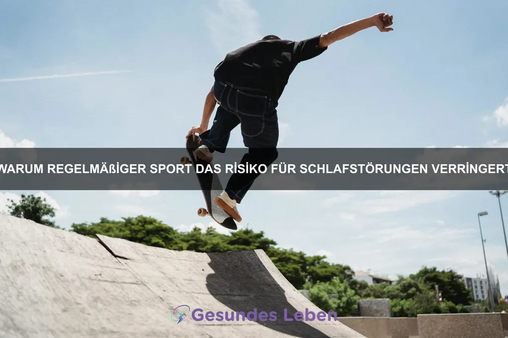 Warum regelmäßiger Sport das Risiko für Schlafstörungen verringert